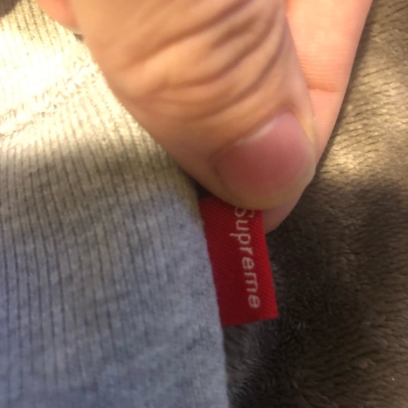 Supreme FW15 Heather Grey Crewneck Size L - Picture 6 of 6